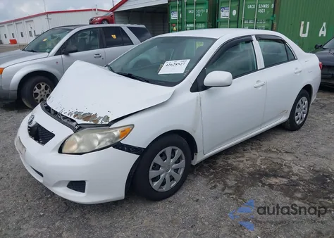 2010 Toyota Corolla Le from USA, damaged, VIN 1NXBU4EE8AZ343850